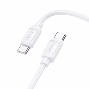 Кабель USB C to USB C Hoco PD 5A 240W 1 m X115 белый