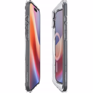 SPIGEN ümbris ULTRA HYBRID MAG compatible with MagSafe jaoks IPHONE 16 valge