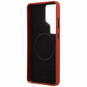 BMW M Metal Logo MagSafe ümbris seadmele Samsung Galaxy S26 Ultra, punane