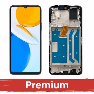 LCD ekraan, ühilduv Huawei Honor X7 (4G) mudeliga, must, koos raamiga, OEM