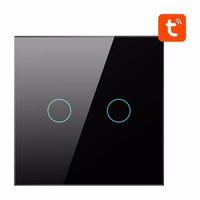 Nutikas Valgus Lüliti ZigBee Avatto ZTS02-EU-B2 2 Way TUYA (must)