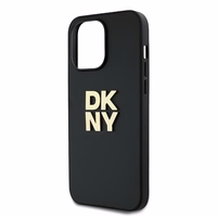 DKNY Wrist Strap Stock Logo ümbris jaoks iPhone 14 Pro Max - must