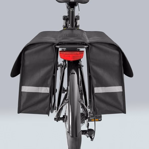 Wozinsky Double Bike Pannier for Trunk 28L Black (WBB34BK)