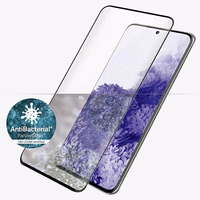 PanzerGlass E2E Microfracture antibacterial glass jaoks Samsung Galaxy S21 Ultra - with must raamiga