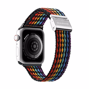 Rihm Dux Ducis Mixture II seeria Apple Watch 38/40/41mm tumedad triibud