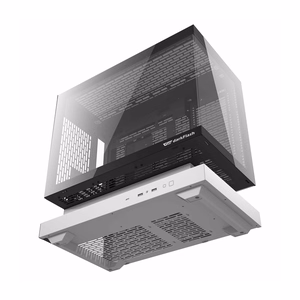 Darkflash F1 computer ümbris (Valge) + 6 ARGB fans