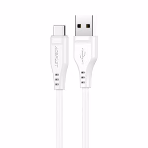 USB kaabel Acefast C3-04 USB-A to USB-C 1.2m valge
