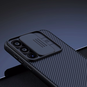 Nillkin CamShield Pro Ümbris jaoks Samsung Galaxy A55 with Camera Cover - must