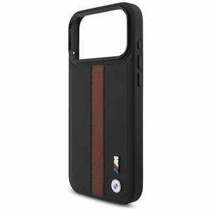 BMW M Perforated Stripe Logo MagSafe Ümbris jaoks iPhone 17 Pro Max - Punane