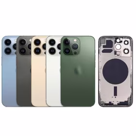 Tagakaas Ühildub iPhone 13 Pro Max full housing / Hõbedane / OEM