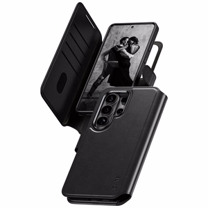 CARE by PanzerGlass Tango 2in1 Wallet ümbris Samsung Galaxy S26 Ultra - must
