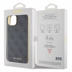 Guess 4G Charms Collection ümbris jaoks iPhone 15 Plus - hall