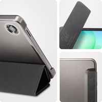 Spigen Smart Fold ümbris Samsung Galaxy Tab A9 / A11 jaoks - must