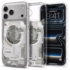Spigen Ultra Hybrid MagSafe Zero One ümbris iPhone 18 Pro / 17 Pro jaoks, titaanivärvi