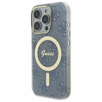 Guess IML 4G MagSafe iPhone 16 Pro Ümbris - sinine