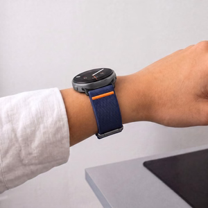 Tech-Protect Nylon Clasp rihm mudelile Samsung Galaxy Watch 40/44/46 mm – tumesinine
