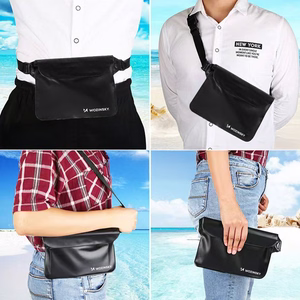 Universaalne ümbris Wozinsky veekindel (WWS-01) must (sisemine suurus: 220x150 mm)