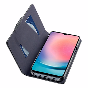 Cellularline Book Case kaanega ümbris seadmele Samsung Galaxy A25 5G, must