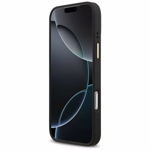 Guess 4G Strass Logo MagSafe Ümbris jaoks iPhone 17 Pro Max - Must