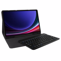 Tech-Protect SC Pen + Keyboard Ümbris with Keyboard jaoks Samsung Galaxy Tab S9 FE+ 12.4" X610 / X616B - must