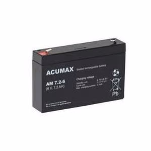 Acumax EMU aku 6V 7.2Ah AM7.2-6