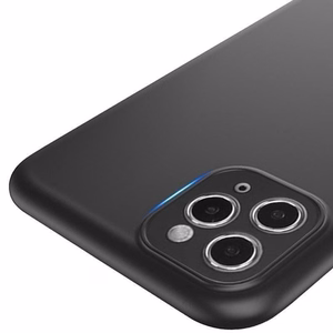 Soft Ümbris ümbris jaoks Xiaomi Redmi 11A / Poco C55 / Redmi 12C thin silicone ümbris must