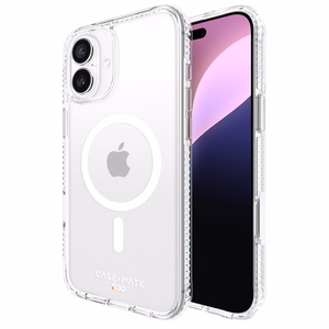 Case-Mate Tough D3O läbipaistev MagSafe'i toega ümbris iPhone 16 Plusile