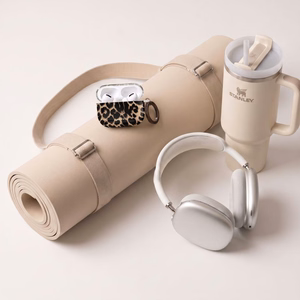 Tech-Protect Lamano case for AirPods Pro 3 - black and brown