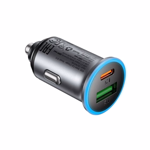 Autolaadija Acefast B15 65W USB-C/USB-A hall