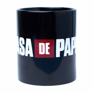 La Casa De Papel Logo keraamiline kruus kinkekarbis, 330 ml