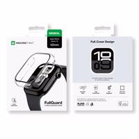 AmazingThing Radix Glass Ümbris jaoks Apple Watch 42mm - Clear