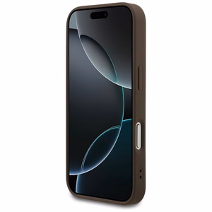 Guess 4G Ring Classic Logo MagSafe Ümbris jaoks iPhone 17 Pro - Brown