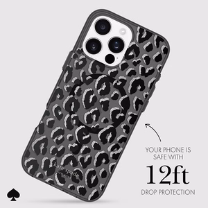 Kate Spade New York Protective MagSafe - Case for iPhone 16 Pro Max (City Leopard)
