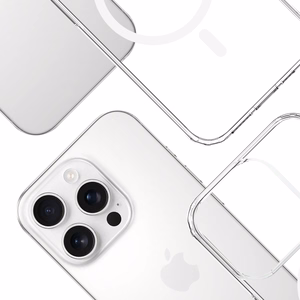 3mk Armor MagCase jaoks iPhone 15 Pro - Läbipaistev