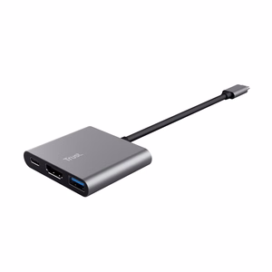 Trust Dalyx USB 3.2 Gen 1 (3.1 Gen 1) Type-C alumiinium, must