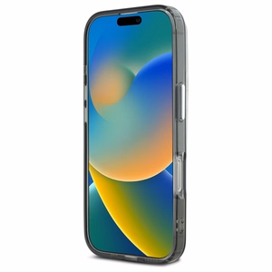 Karl Lagerfeld IML Monogram Karl & Choupette Head MagSafe iPhone 16 Pro Ümbris - must