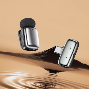 Blavec Lavalier mikrofonid x 2 MK-03 ClipGo Type C (LMMK03-S) hõbedane