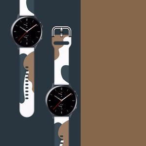 Ремешок Moro для Samsung Galaxy Watch 40 / 41 / 42 / 43 / 44 mm силиконовый браслет - узор 1