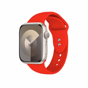 Crong Liquid rihm Apple Watch 38 / 40 / 41 / 42 mm kellale, punane