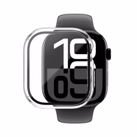 AmazingThing Radix Glass Ümbris jaoks Apple Watch 46mm - Clear