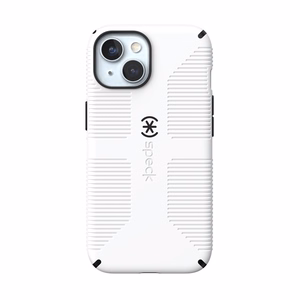 Speck Candyshell Grip MagSafe - iPhone 17e / 16e / 15 / 14 / 13 ümbris (valge / must)