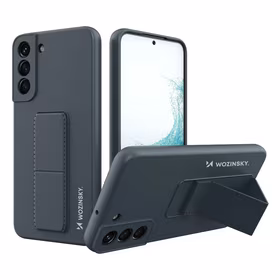 Wozinsky Kickstand Case silikoonist ümbris koos statiiviga Samsung Galaxy S22+ tumesinine