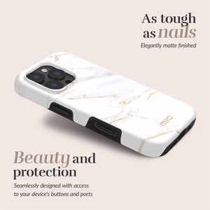 MIO White Marble Magsafe Чехол iPhone 17 Pro Max