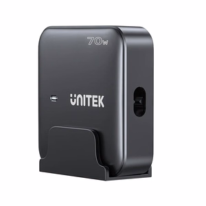 GaN võrgulaadija - Unitek P1228ABK01-EU | 70W 2x USB-C 2x USB-A