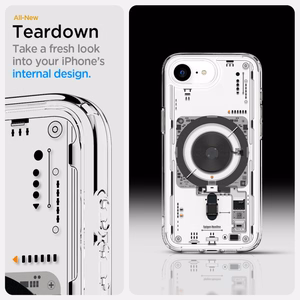 SPIGEN ümbris ULTRA HYBRID MAG compatible with MagSafe jaoks IPHONE 16E 2025 neo one