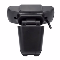 Manhattan USB Webcam, Two Megapixels (Clearance Pricing), 1080p Full HD, USB-A, Integrated Microphone, Adjustable Clip Base, 30 frame per second, must, Three Year Warranty, Box