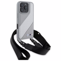 BMW M Edition Carbon Stripe & Strap iPhone 16 Pro Ümbris - hall