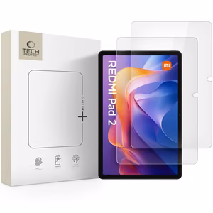 Tech-Protect Glass Fit+ 2-pack karastatud klaas jaoks Xiaomi Redmi Pad 2 11.0 / SE 11.0 - läbipaistev