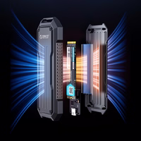 Orico OXS2C3-G2 M.2 NVMe/SATA SSD USB-C 3.2 Tactical Reinforced Disk Caddy - Hall