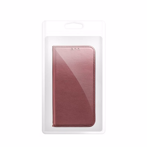 SMART MAGNETO Book Ümbris jaoks MOTOROLA G05 / G15 burgundy